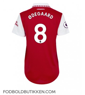 Arsenal Martin Odegaard #8 Hjemmebanetrøje Dame 2022-23 Kortærmet